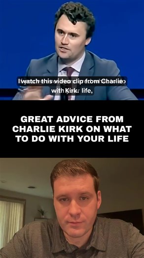 548K views · 20K reactions | Great life advice from Charlie Kirk #charliekirk #advice #career #life #family | Stephen Powell | Facebook
