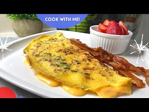 How to Make a Perfect Keto Omelet! Easy | Step-by-Step | #ketobreakfast