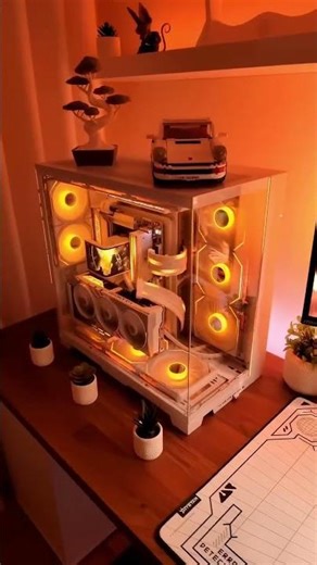 I'd let the world burn 🔥 #computer #setup #asmr #burn #pc #pcgaming