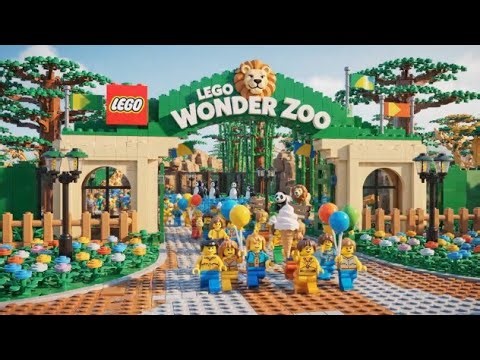 The Most Detailed LEGO Zoo You'll Ever See