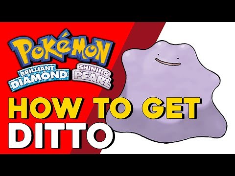 Pokemon Brilliant Diamond & Shining Pearl How To Get Ditto (Pokemon BDSP)
