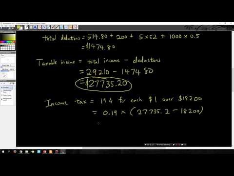 Maths A: Tax lesson 3: Calculate Income Tax