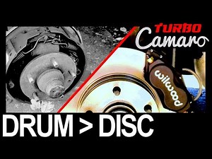 1967 Turbo Camaro - Front Drum to Wilwood Disc Brake Conversion