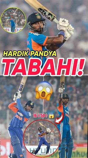 Satyam Mishra on Instagram: "HARDIK PANDYA GOES BEAST MODE! 😱 16-Ball FIFTY & Tilak Varma’s 73 Power India to 231 💥 | IND vs SA Cricket News. . . . #hardikpandya #tilakvarma #indvssa #cricketnews #cricket"