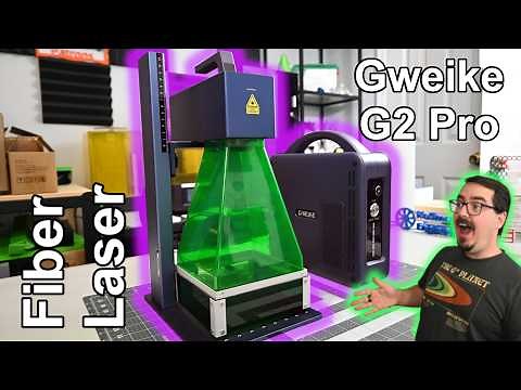 The Best 30 watt Fiber Laser | Deep Metal Engraving, Lightburn Support - Gweike G2 Pro Review