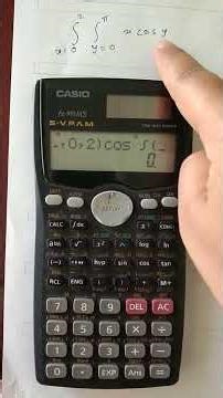 How to solve Double Integration in Scientific Calculator | Casio-fx991MS |