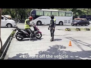 Autoescuela Driving School | Motorcycle Final Exam | Practical Driving Course