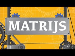 Matrijs - Super simpele uitleg