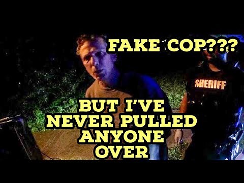 Fake Cop Busted for Trying to Pull People Over in Florida