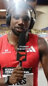 “I didn’t have any other track meets to go to” 😂 So Noah Lyles pulls up for his season opener in Monaco 🇲🇨 and drops a 19.88 to win the 200m over Tebogo 🔥 #MonacoDL #DiamondLeague coverage presented by @tracksmithrunning and @fleetfeet | FloTrack