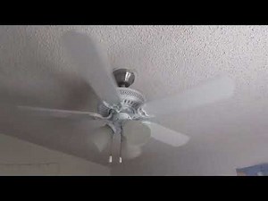 Hampton Bay Landmark Plus ceiling fan (Full Operation video)