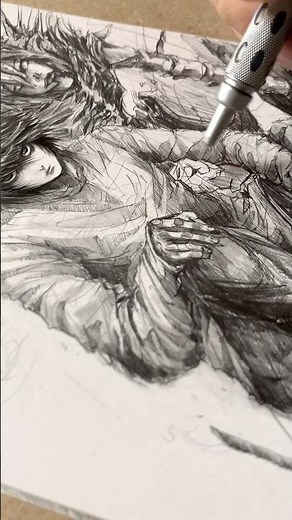 내가 데스노트 엘 미사 렘 류크 대충 그리는 방법 DEATH NOTE L Rem Ryuk Misa Reconfiguration drawing #피드백 #그림그리기 #추천