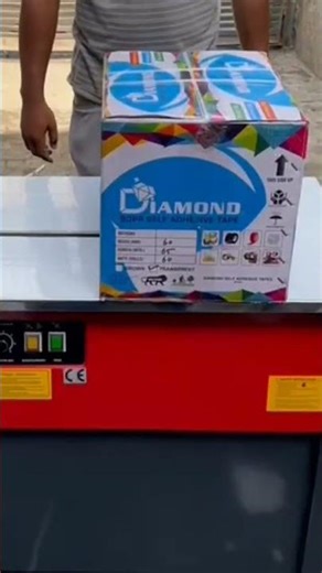 Automatic Box Strapping And Taping Machine