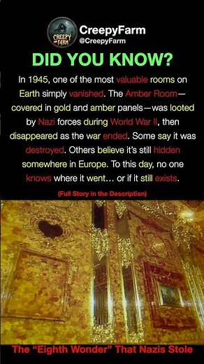 The “Eighth Wonder” That Nazis Stole