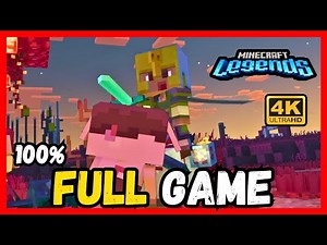 Minecraft Legends - THE BREAKOUT FULL GAME Walkthrough [SOLO] (4K 60FPS)