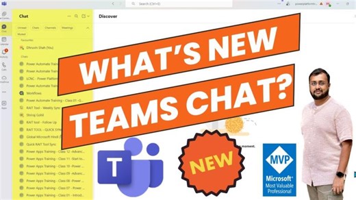 Discover What s New in Microsoft Teams Chat | Power Platform Trainings