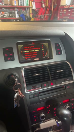 2009 Audi Q7 oil light reset #audi #oilreset #oilchange #diy