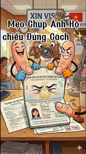 Mẹo chụp ảnh hộ chiếu đúng cách✨
