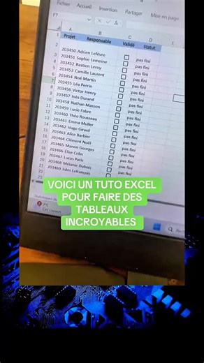 Un tuto Excel pour faire des tableaux #software #computer #informatique #Comment