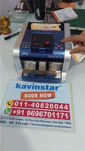Godrej Crusader Latest Version Cash Counting Machines with Fake Notes Detector 2026- Find the Right