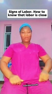 548K views · 3.6K reactions | Signs that Labor is Near. #laboranddelivery #labor | Nurse Nelo Consults | Facebook