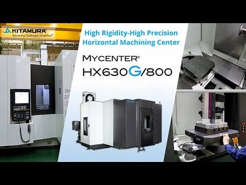 Kitamura Mycenter-HX630G/800 Heavy Duty Horizontal Machining Center