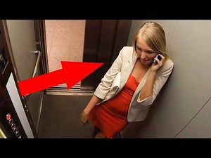 10 WEIRD ELEVATOR MOMENTS CAUGHT ON CAMERA