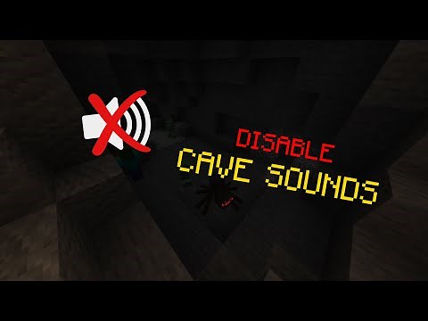 Minecraft: How To Disable Cave Sounds (Improved) | MrColaBruis