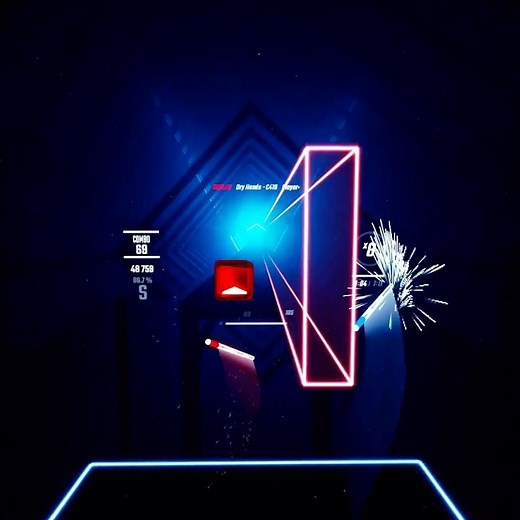 Dry Hands | C418 (From”Minecraft”) #beatsaber #gameplay #music #minecraft #minecraftmusic #c418