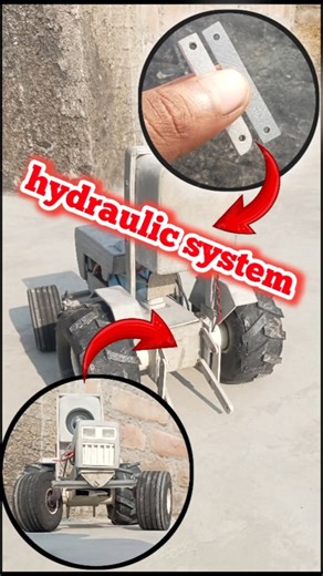 🛗🚜hydraulic per kam chal raha hai💪✅⚓। #homemade #handmade #modified #tractor #youtubeshorts #shorts