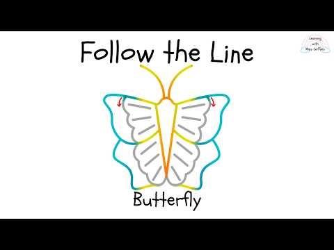 Follow the Line: Butterfly | Detailed Wings | Level 3 | Build Control