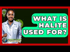 What Is Halite Used For? - Earth Science Answers