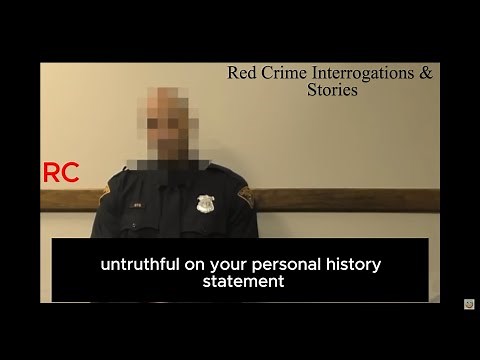 Interview Of Police Officer (Shawn Simmons) Criminal Lies To Get Hired. Fired 3 Times. Ohio (2019).