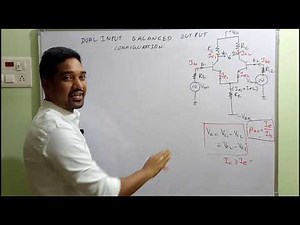voltage gain of a Dual input balanced output configuration| LICA by ushendra's engineering tutorials