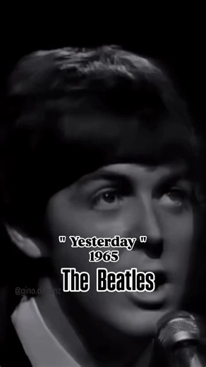 D Sanz Ginno on Instagram: "Los Beatles tocaron Yesterday por primera vez en vivo el 1º de agosto de 1965 en el ABC Theatre, de Blackpool, dentro de la gira European Tour 1965 (esta versión se encuentra en el álbum Anthology 2) y se mantuvo en el repertorio hasta el concierto en Candlestick Park, de San Francisco, el 29 de agosto de 1966, último. La letra de "Yesterday" fue escrita por Paul McCartney, y es una de las canciones más famosas y versionadas de The Beatles. La historia detrás de la ca