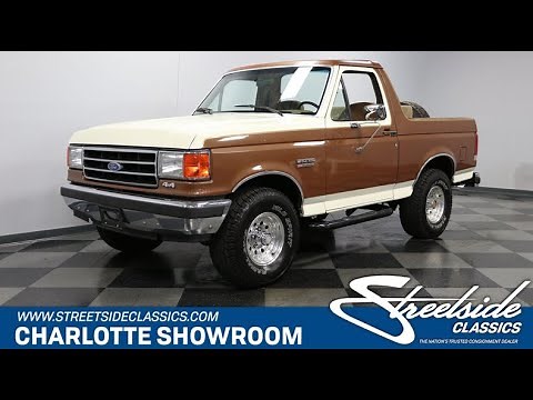 1990 Ford Bronco XLT 4X4 7406-CHA for sale | Charlotte, Atlanta, Dallas, Tampa, Phoenix, Nashvi...