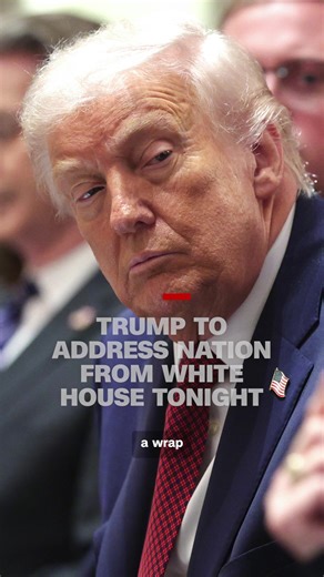 President Donald Trump announced that he will deliver a live address from the White House tonight. CNN's Kristen Holmes explains what that could entail.