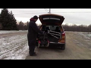 Multi-Lift PIR Scooter/Wheelchair Lift Loading Into 2018 Chevy Equinox