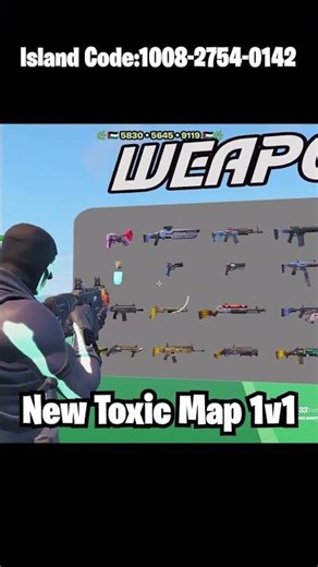 New Toxic 1v1 Map💀