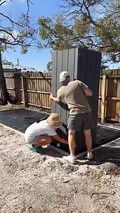 how we built shelves and made improvements to our storage shed #DIYProjects #StorageSolutions #ShedOrganization #WorkshopGoals #HomeImprovement | John Dolechek