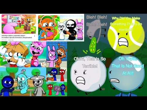 Snowball, Bubble, Rocky, & Tennis Ball Rates All Hornstromp’s Sprunki Animations? (Like Or Hate)