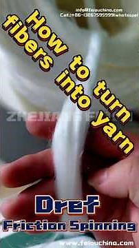 How Fibers Turn Into Yarn: A Comprehensive Breakdown of the Spinning Process #dref