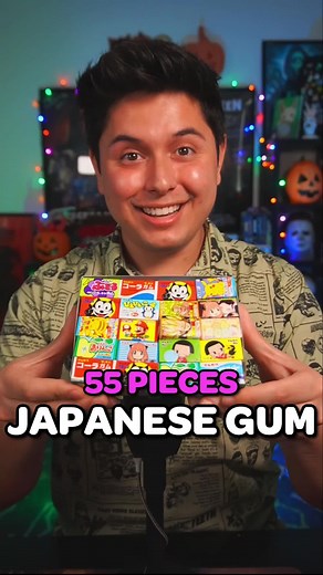 Exploring 55 Japanese Gum Flavors | ASMR Experience