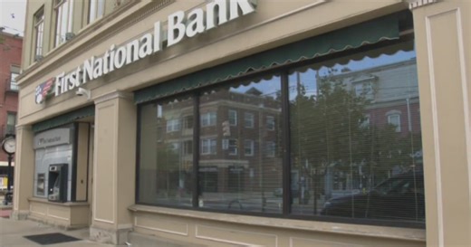 Man charged with robbing First National Bank in Bloomfield
