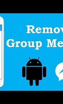 Remove Someone From Group Conversation Messenger Android