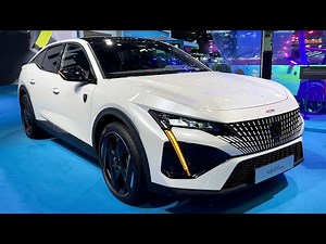 New PEUGEOT 408 (2023) - FIRST LOOK & visual REVIEW (exterior, interior, PRICE) GT Hybrid
