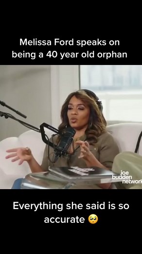 Melissa ford talks about being a 40 year old orphan 🥺 #melissaford#joebuddenpodcast #joebudden #melissa #joe #podcast #real #orphan #adultorphan #QuakerPregrain #ReadySetLift #fyp #fypシ #foryoupage #algorithm