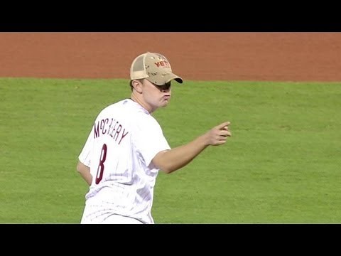 McCreery on RBI program, first pitch