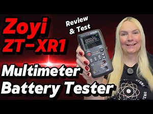 Zoyi ZT XR1 Review - Multimeter & Battery Internal Resistance Tester - Plus it does Milliohms!