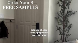 Not sure which wallpaper is the one? We’ve got you covered - order your 3 FREE wallpaper samples delivered right to your door! 🏡✨ Touch, feel, and see your favourites in your space before committing and create a space you love!🤍 | Wallpaperdirect